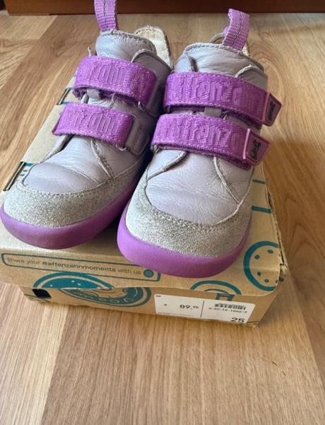 Affenzahn topánky kožené v.25 barefoot, affenzahn,25