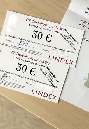 Lindex poukážka, 