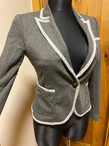 Zara - šedé sako, zara,s
