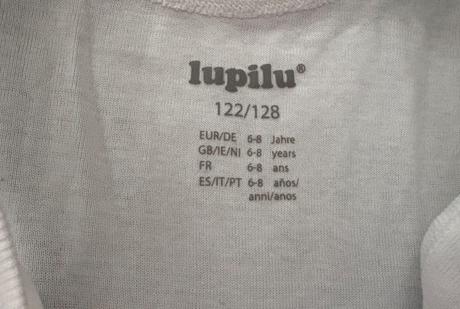4x tielko veľ. 122/128, lupilu,128