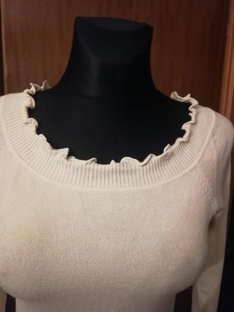 Krémový svetrík, m