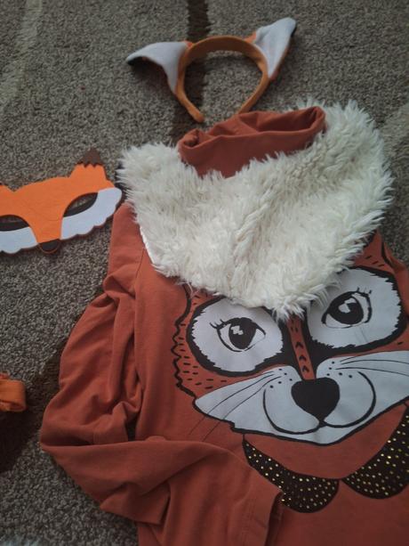 Líška-kostým na karnevál, 