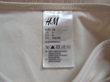 Dámske plavky h&m, h&m,36