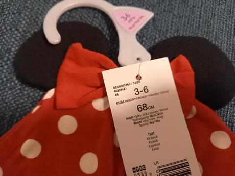 Klobúčik f&f 3-6m., f&f,62