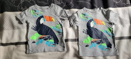 Tricka dvojicky motív papagaj, c&a,116