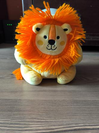Plyšák lev lampa, 