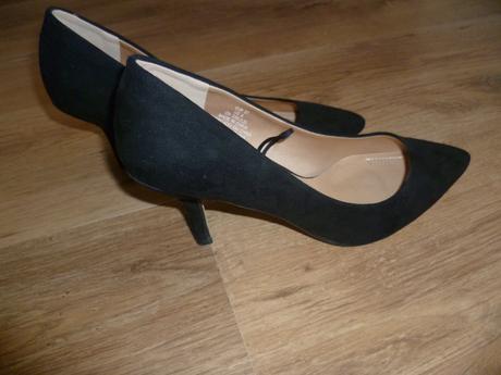 Semišové lodičky, h&m,37