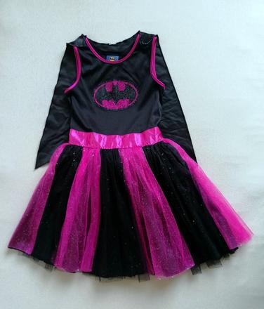 Batgirl exkluzívny komplet kostým veľ.122-128, 