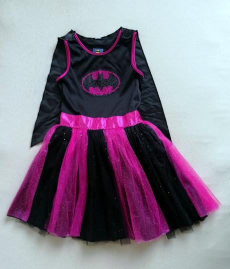 Batgirl exkluzívny komplet kostým veľ.122-128, 