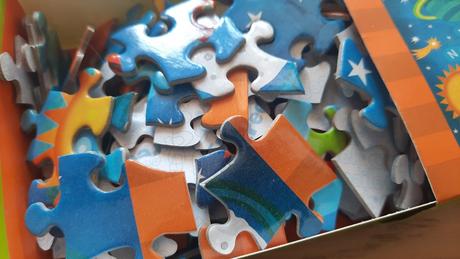 Puzzle solar system, len rozbalene, nepoužité, 