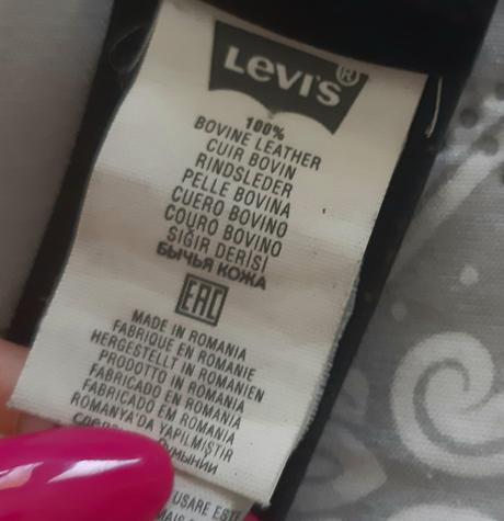 Opasok z pravej kože, levi’s