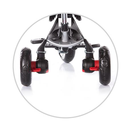 Detská otočná trojkolka,