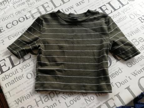 Tričko crop top, tally weijl,xs