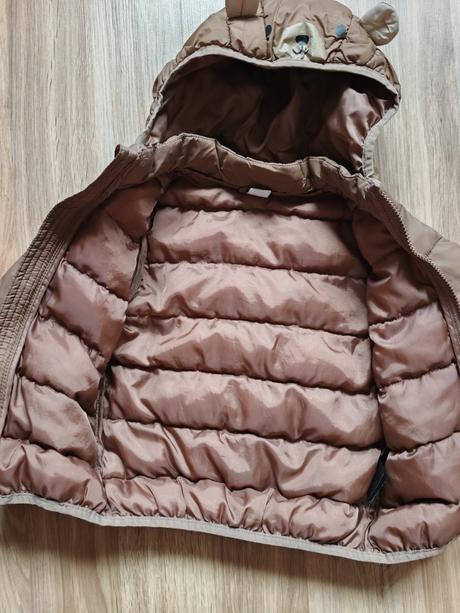 Bunda + sveter macko 92, h&m,92