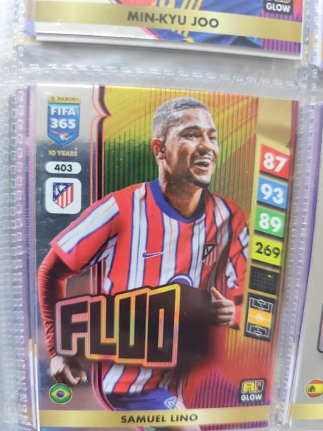 Futbalové kartičky fifa 365 2025 - fluo,