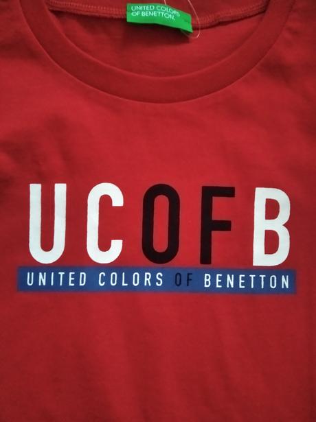 Nové tričko, benetton,128