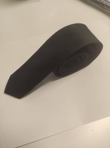 Pánska čierna kravata, 