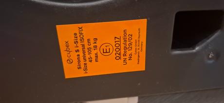 Cybex sirona s i-size, cybex