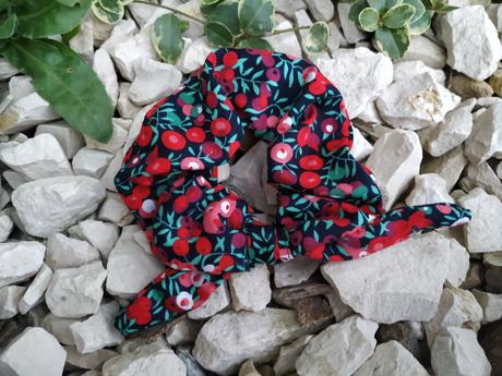 Jesenné schrunchie gumičky, 