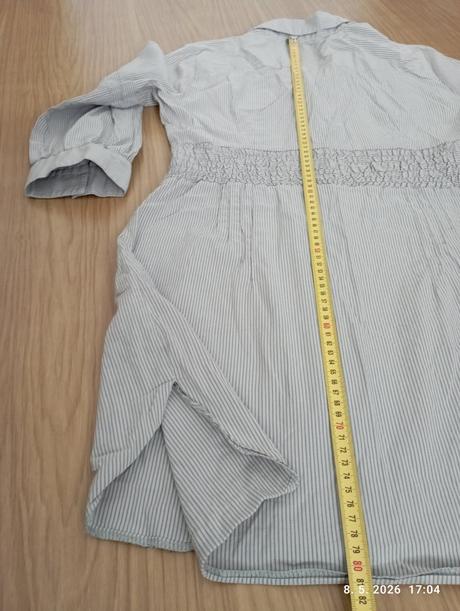 Tenšia predĺžená košeľa m/l (už s poštou), l