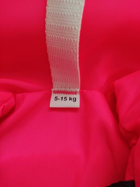 Záchranná vesta pre dievčatka 5-15 kg, xs