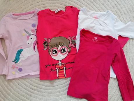 Natelniky/tricka, h&m,98