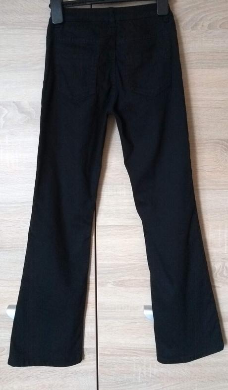 Čierne (príležitostné) nohavice h&m, h&m,140