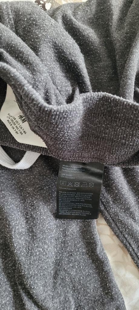 Tepláky h&m dvojicky, h&m,128