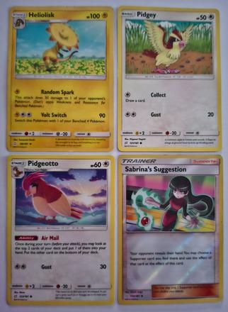 Pokémon karty "team up", 