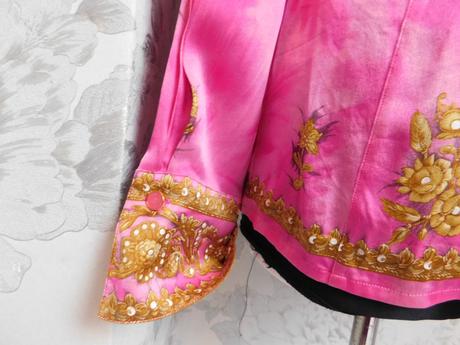 Escada luxusna hodvabna bluzka, 40