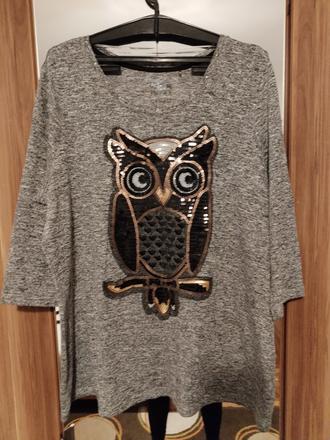 Pulovrik so sovou, l