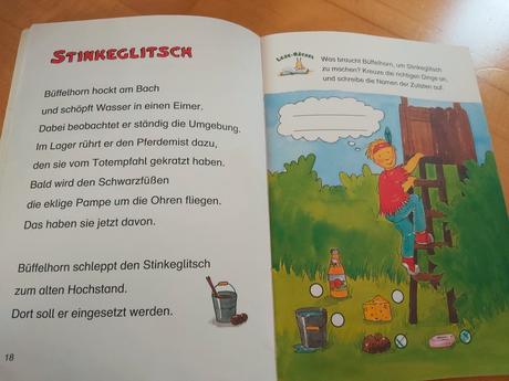 Kniha v nemčine o malom indiánovi, 