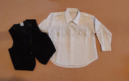 Košeľa s vestičkou  velk. 98, 98