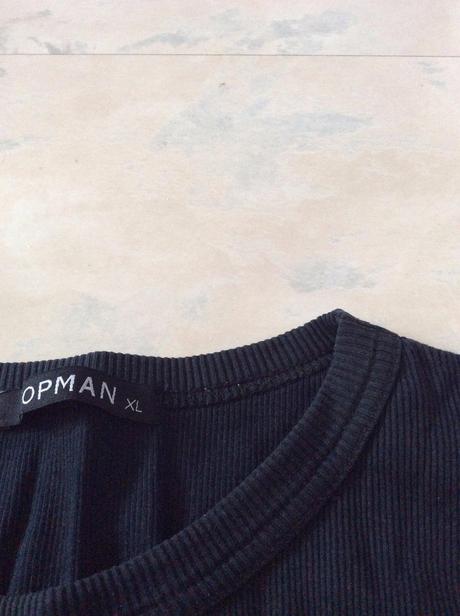 Kvalitné bavlnené tričko topman, xl