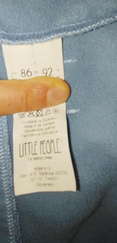 Softshellová bunda, little people,86