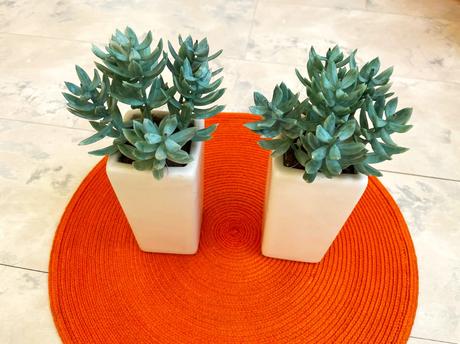 Bytový doplnok kvety 2 ks, 