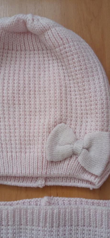 Čiapka + nákrčník ružová, pepco,146