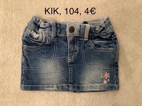 Riflová sukňa, kiki&koko,104