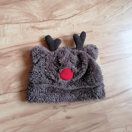 Vianočná čiapočka sobik - 0/6 mesiacov, f&f,68