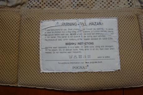 Ergonomický nosič pognae,