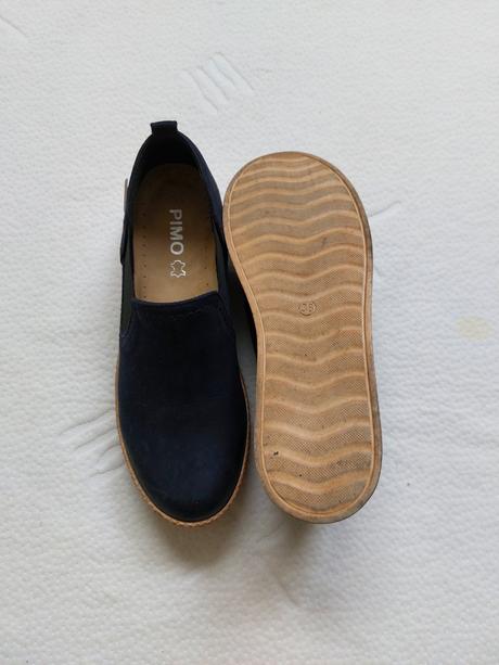 Kožené mokasíny 38, 38