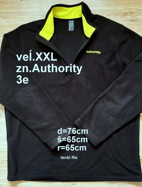 Pánska mikina veĺ.xxl, authority,xxl