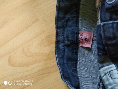 Riflová suknička, kik,134