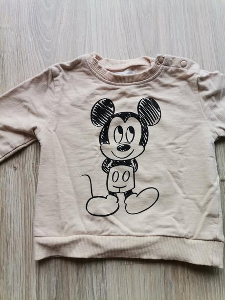 Chlapčenska mikina mickey béžová, sinsay,80