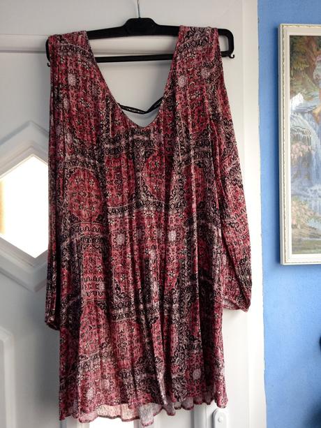 Tenká tunika, bershka,l