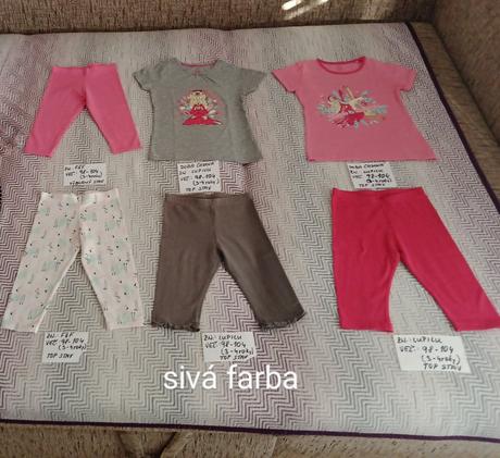 Balíček letného oblečenia pre dievča veľ.98-104, 86–98