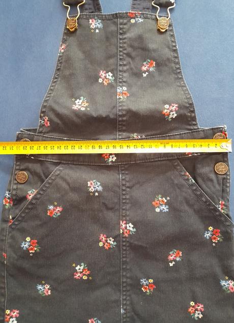 Kvetinková sukňa na traky, h&m,122