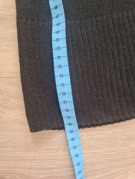 Svetrové rolákové šaty, h&m,xs