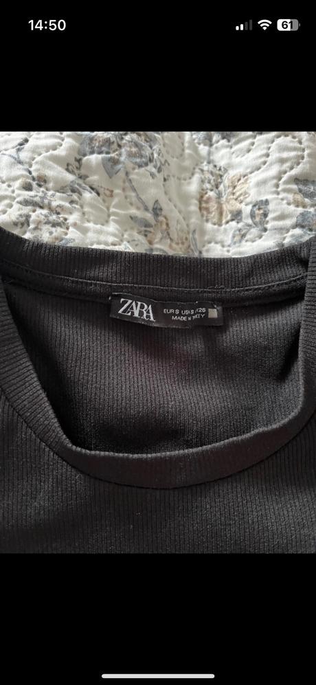 Čierny svetrik, zara,s