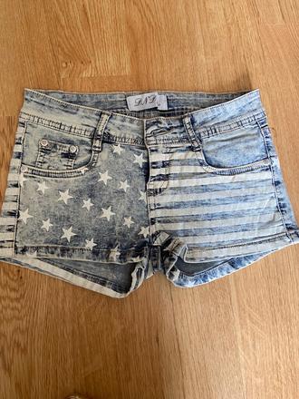 Kraťasy rifľové, xs